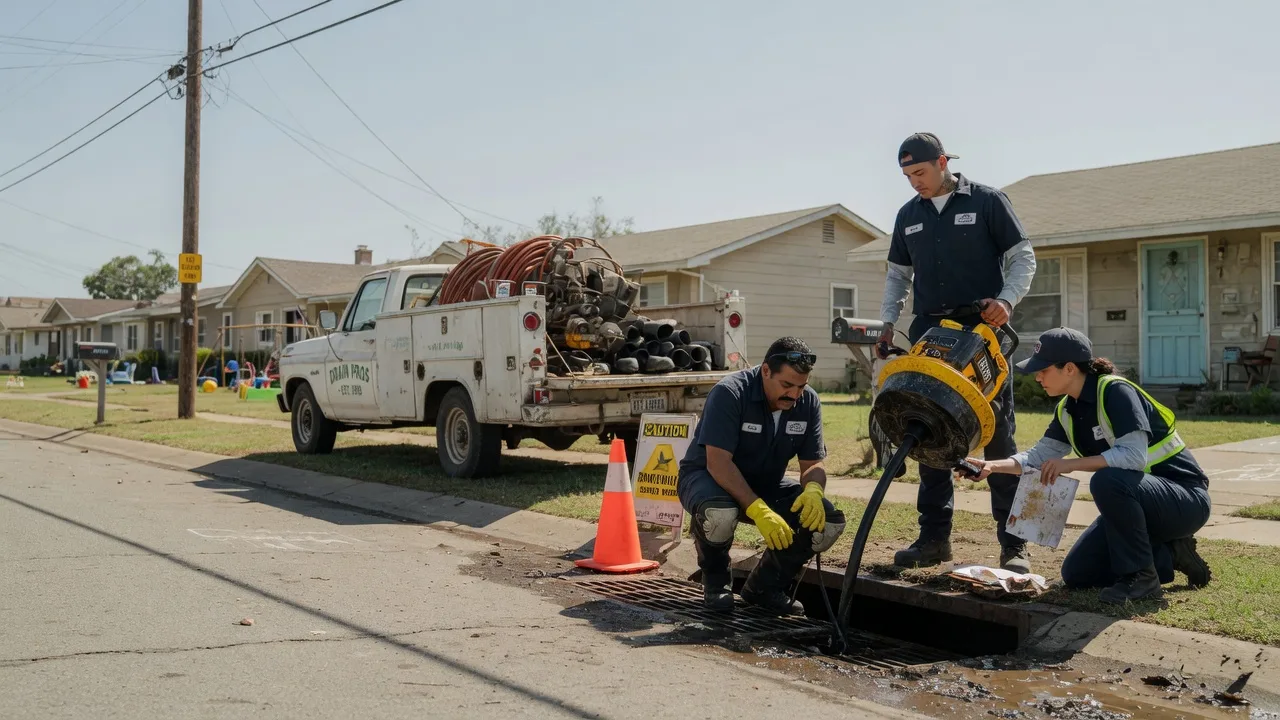 Drain Cleaning in Batesville, TX near me